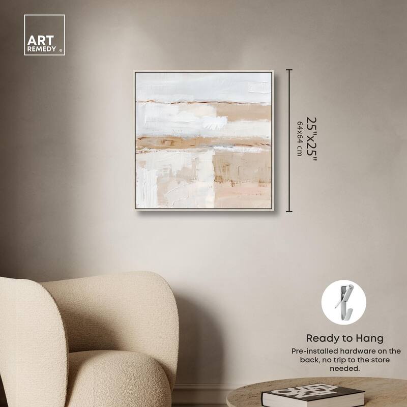 Sediment Planes I Canvas by Art Remedy