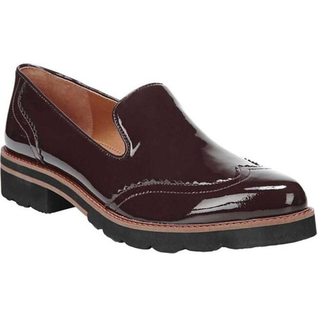 franco sarto burgundy loafers
