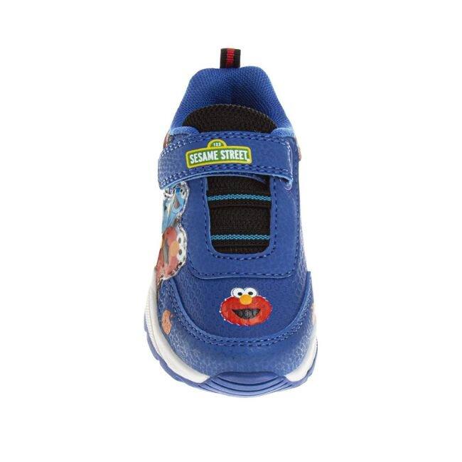 Sesame Street Kids Cookie and Elmo Light Up Hook and Loop Fashion Sneaker