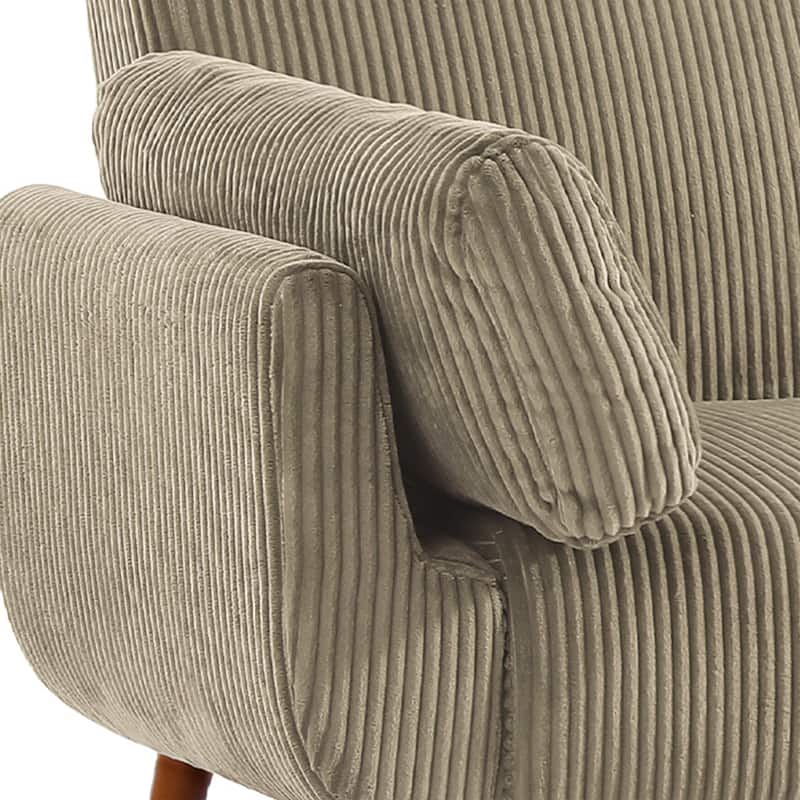 73.5 Inch Futon Sofa Bed Convertible Upholstered Couch Sleeper