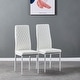 preview thumbnail 6 of 25, Modern minimalist dining chair, restaurant home conference chair set of 4