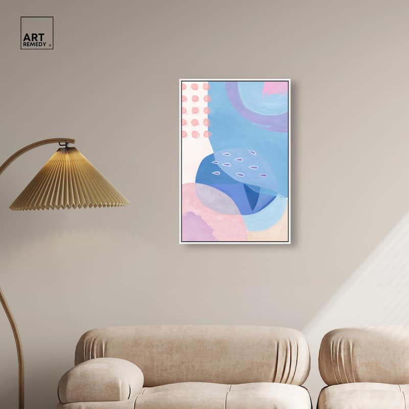 Doll Memories - Pretty Blue II Canvas by Art Remedy