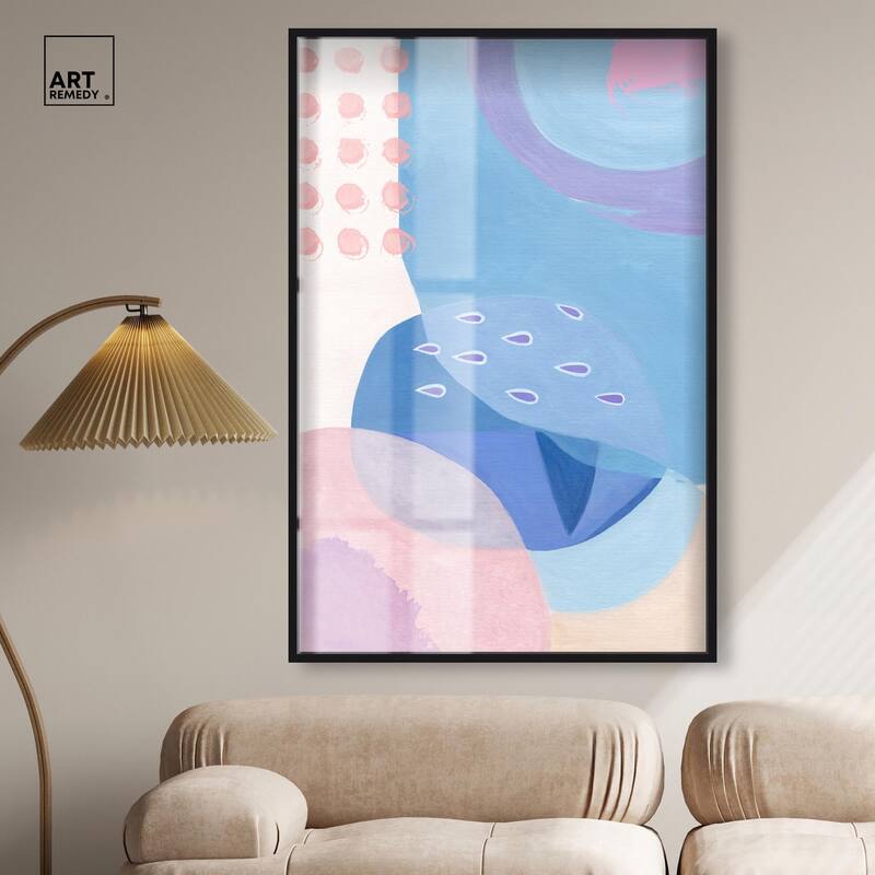 Doll Memories - Pretty Blue II Shadowbox by Art Remedy