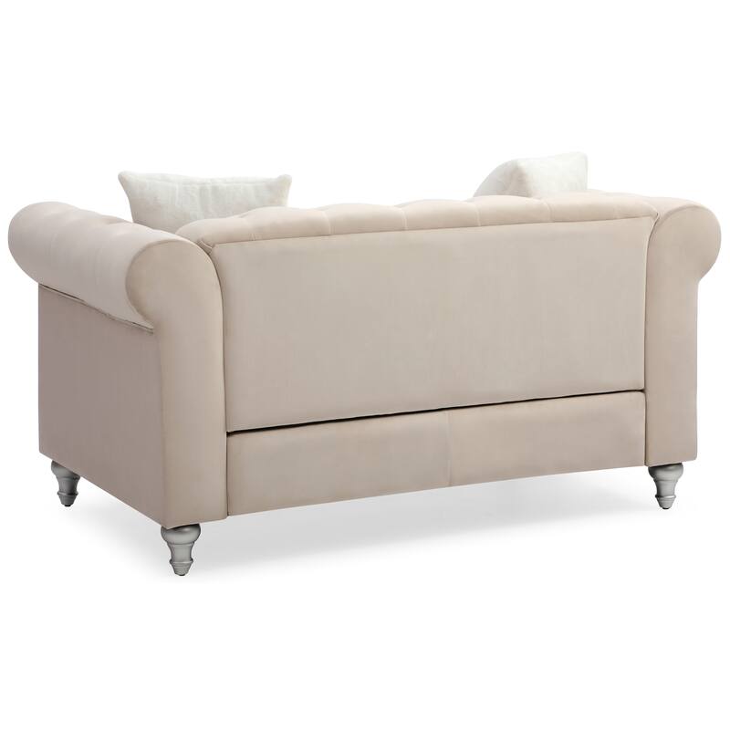 Modern Gray Loveseat For Cozy Interiors