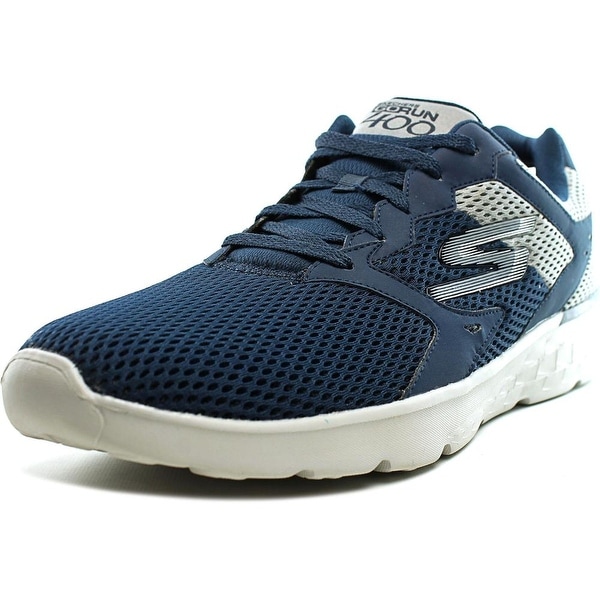 skechers go run mens silver