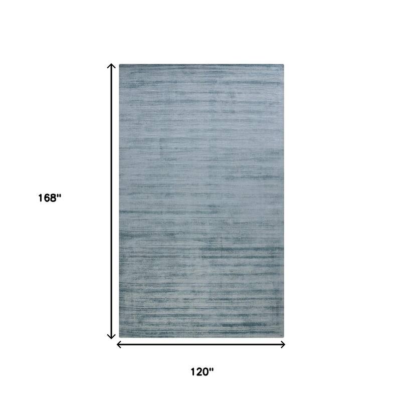 HomeRoots Striped Transitional Rectangle Area Rug