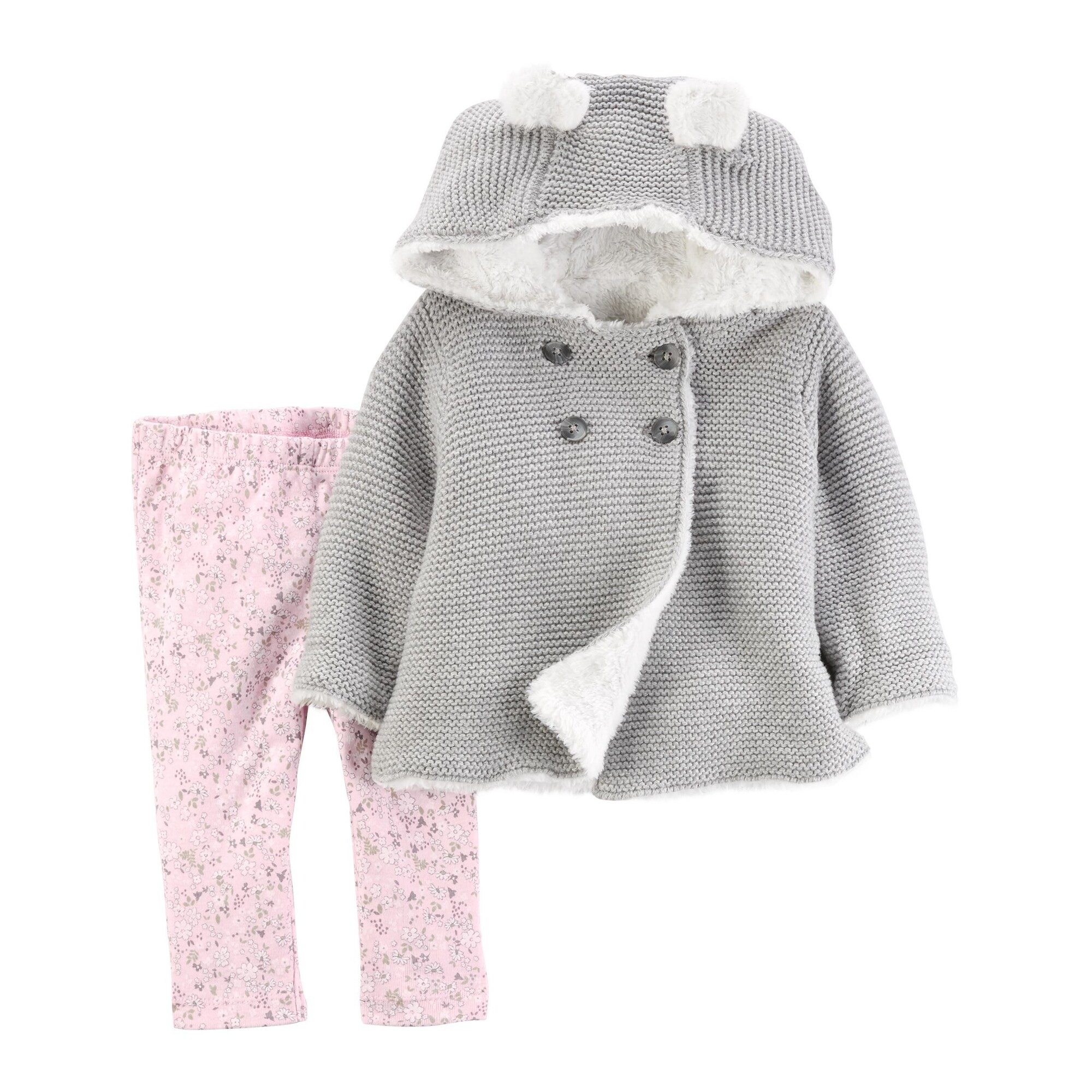 baby girl sherpa jacket