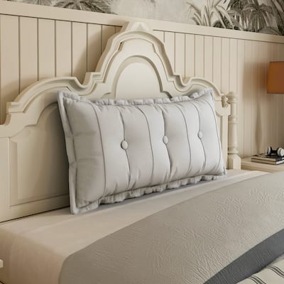 WOWMAX Large Body Pillow Back Rest Reading Pillow Lumbar Support Pillow