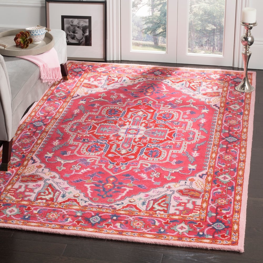 SAFAVIEH Handmade Bellagio Antine Modern Oriental Wool Rug