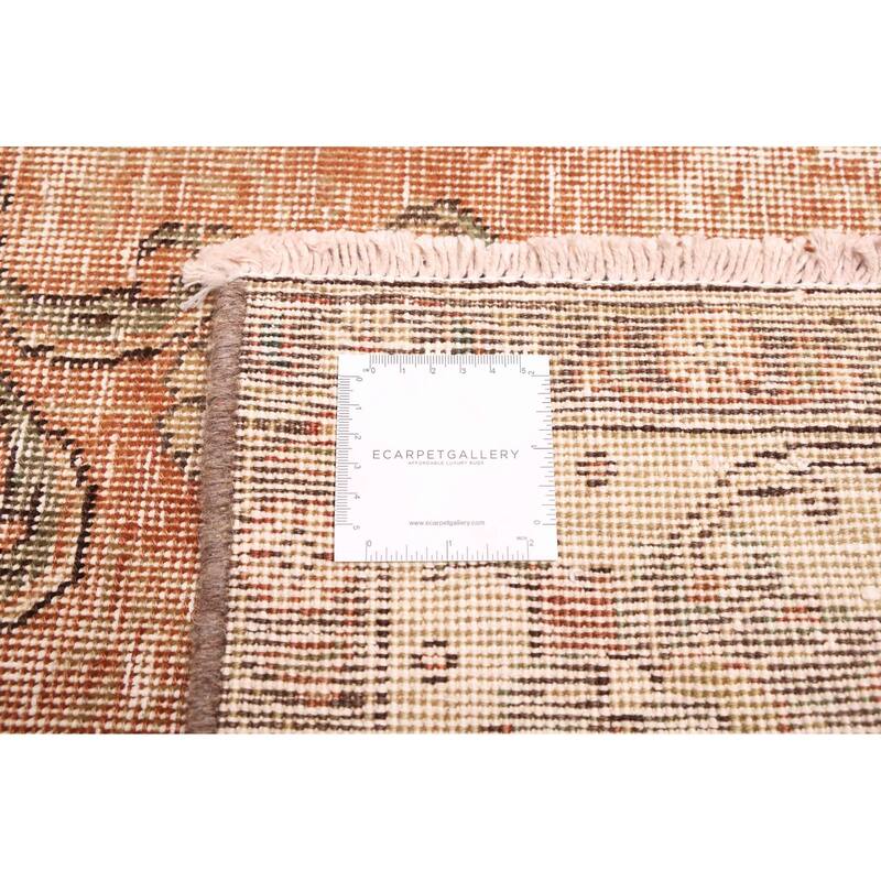 ECARPETGALLERY Hand-knotted Antalya Vintage Copper Wool Rug - 5'10 x 8'10