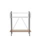 preview thumbnail 7 of 11, Furniture of America Benno Modern 31-inch Console Table with 2 Storage Shelves and Metal Frame Legs