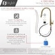preview thumbnail 52 of 54, STYLISH Kitchen Sink Faucet Single Handle Pull Down Dual Mode Stainless Steel Polished