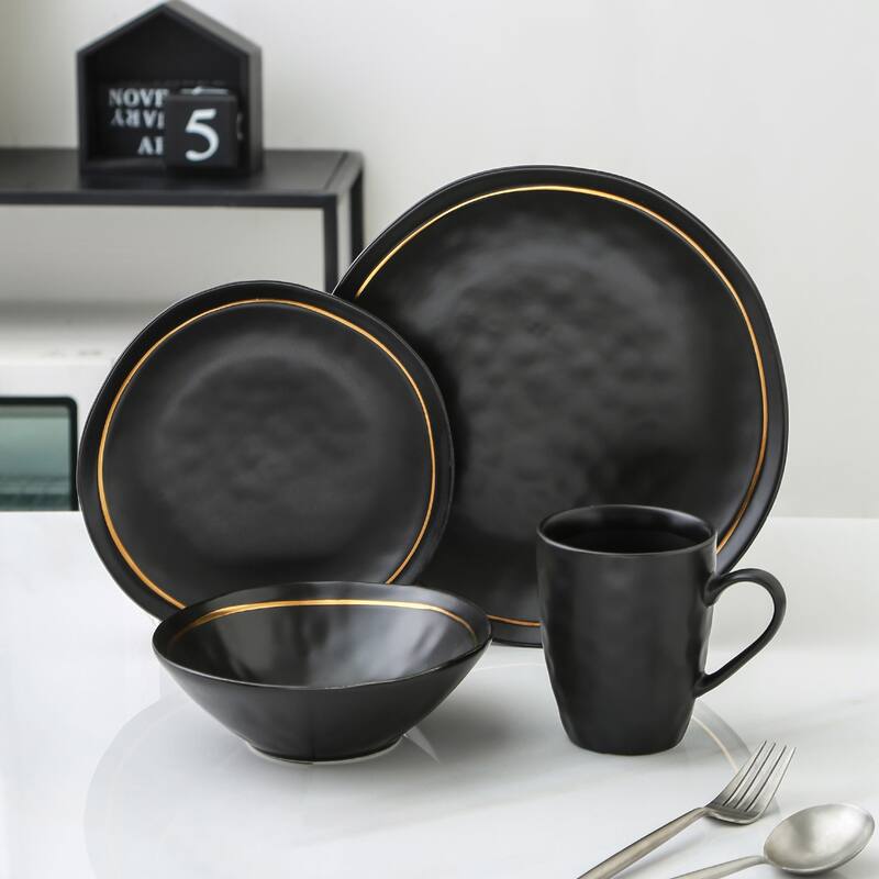 Stone Lain Clara Porcelain Dinnerware Set - 10.83 x 10.83