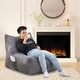 preview thumbnail 18 of 19, Inflatable Floor Bean Bag Chair with Memory Foam for Living Spaces