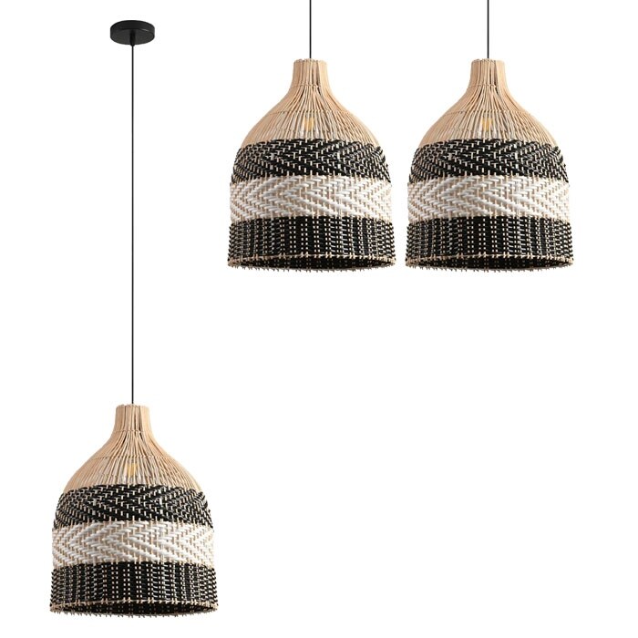 Bohemian kitchen light black white bedroom light rattan Bohemian kitchen light black white bedroom light rattan