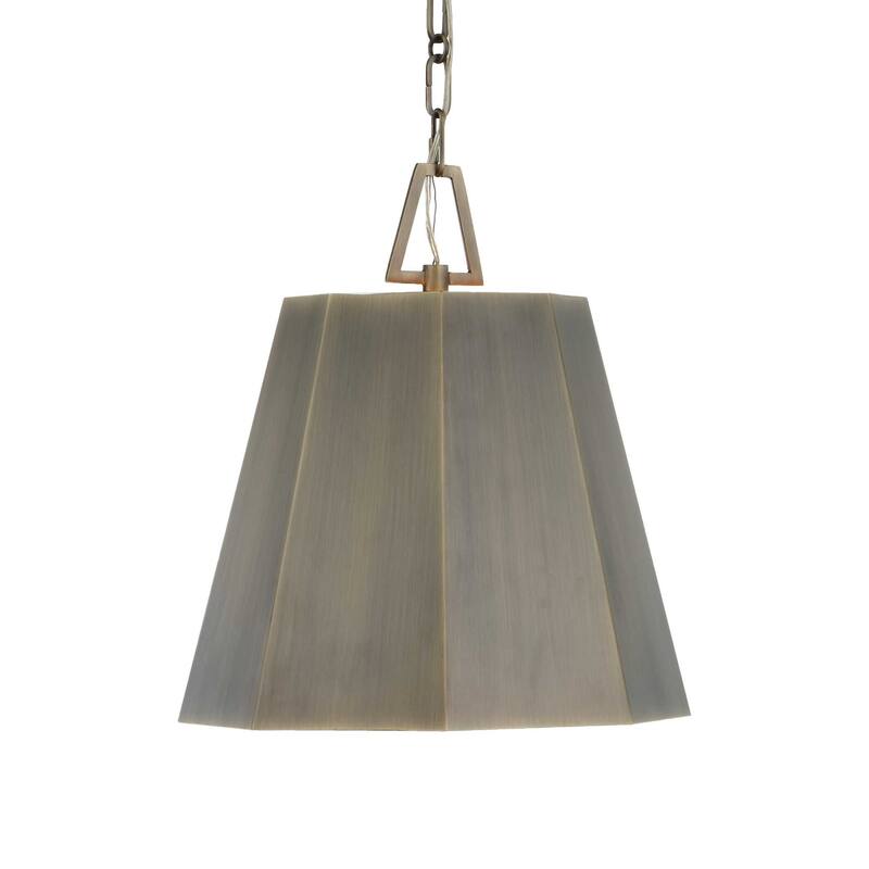 Uttermost Granada 1 Light Hexagon Pendant - 15"W x 15"D x 16"H