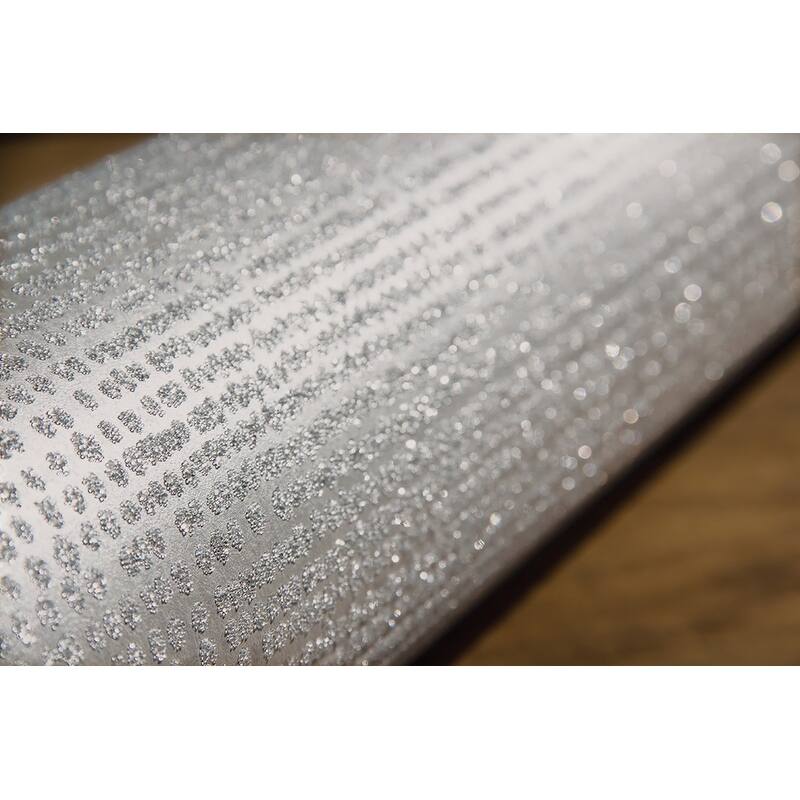Myth Grey Beaded Texture Wallpaper - 20.5in x 396in x 0.025in