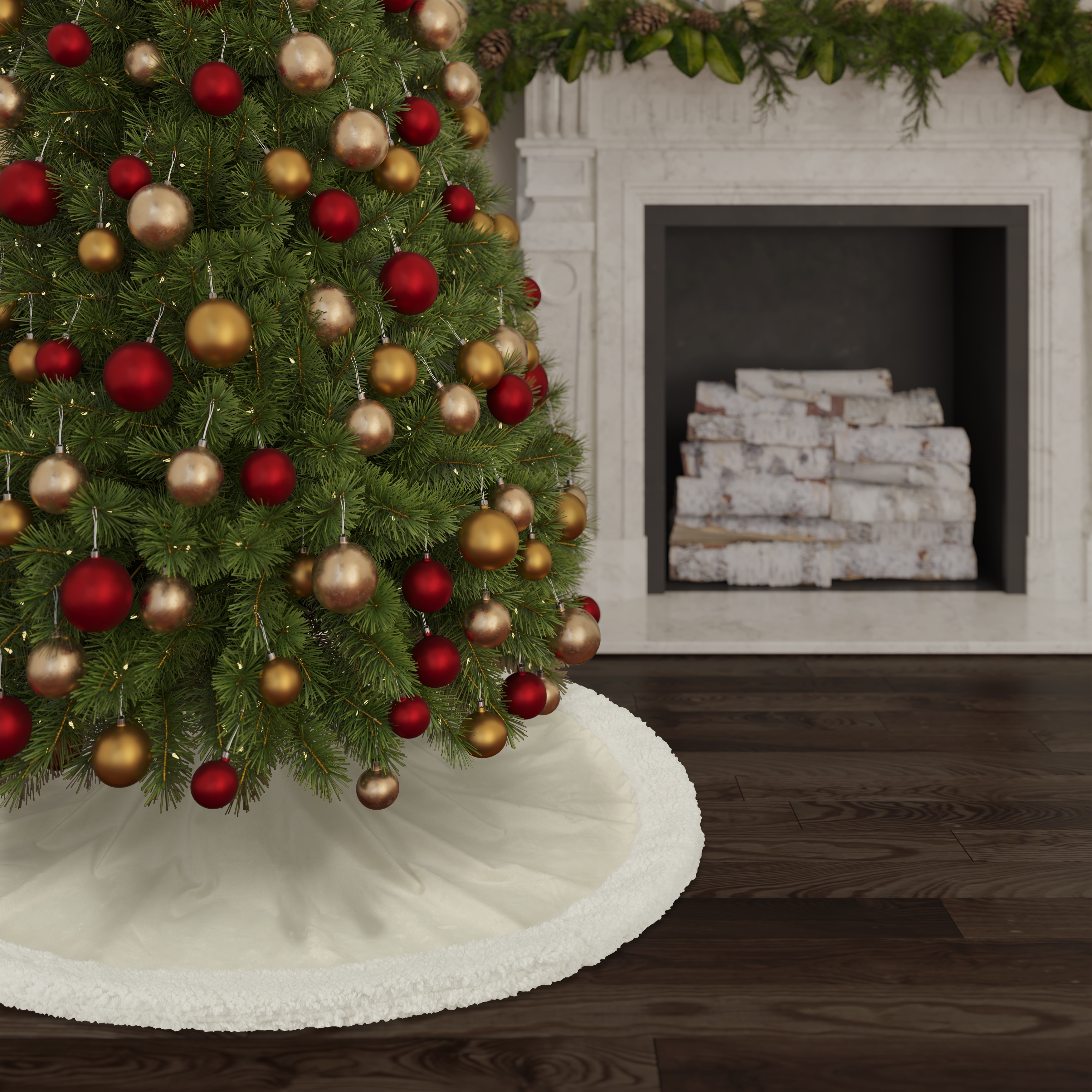 Five Queens Court Tree Skirt