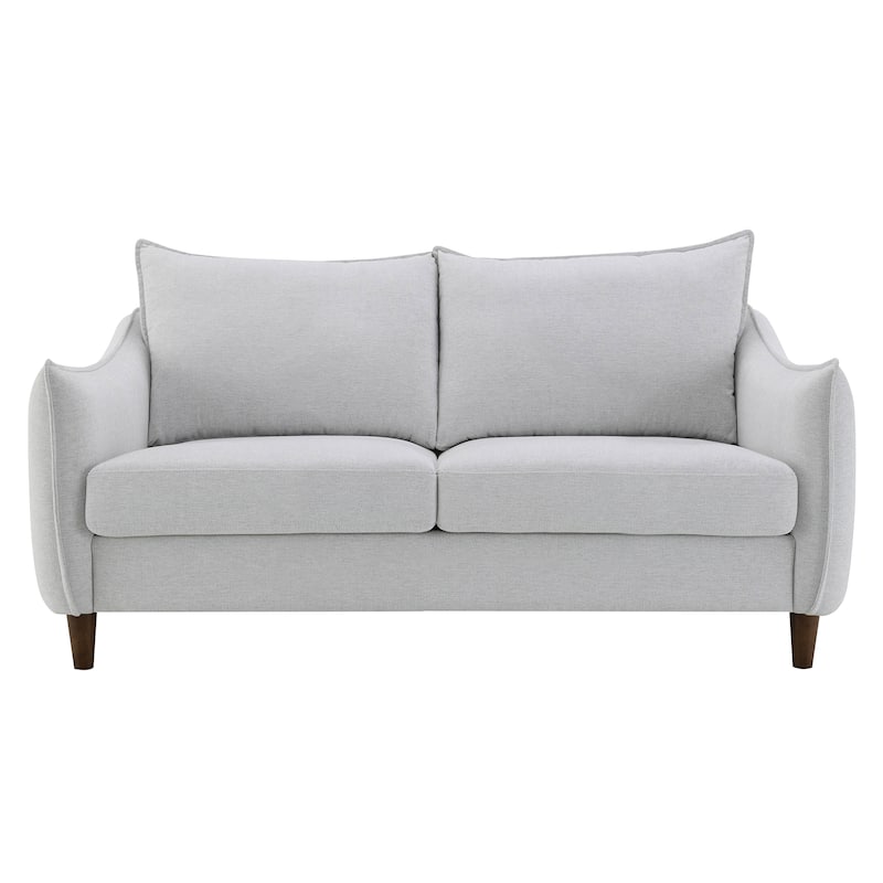 Furniture of America Lolly Modern OEKO TEX Chenille Fabric Loveseat