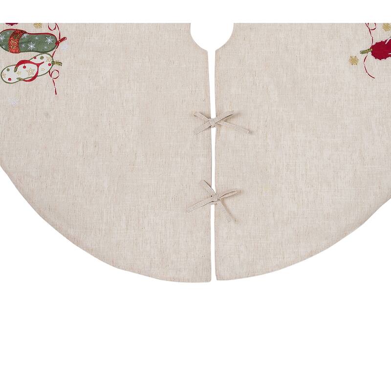 Flip Flop Christmas Tree Skirt