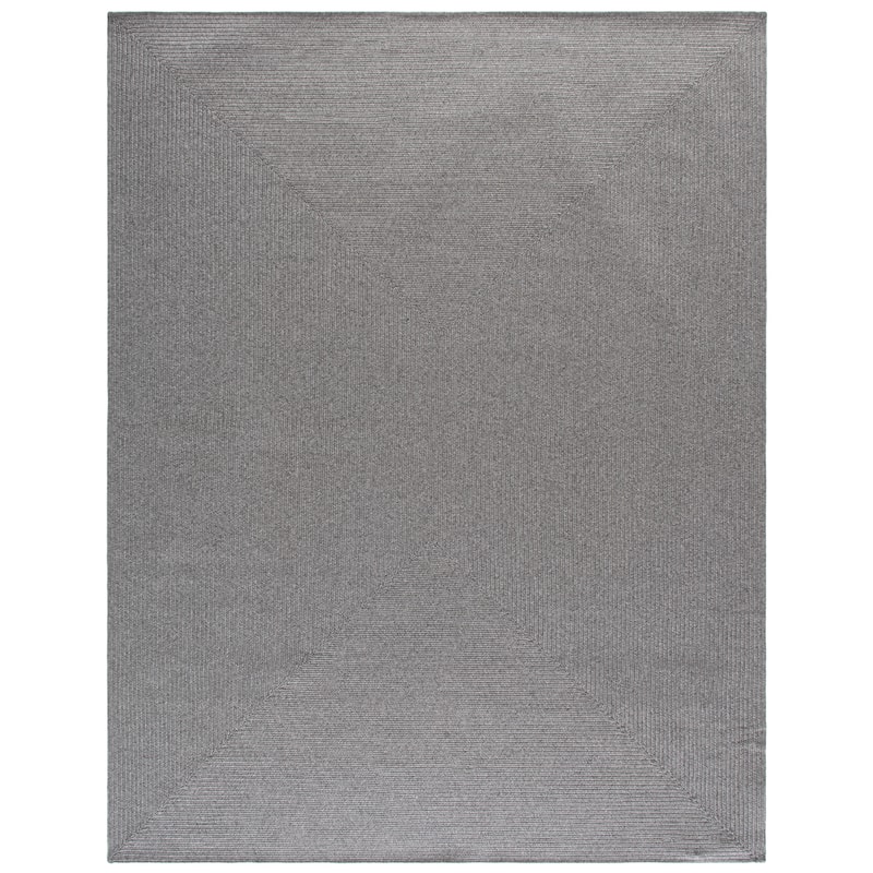 SAFAVIEH Handmade Braided Shabana Casual Lavada Rug - 8' x 10' - Dark Grey