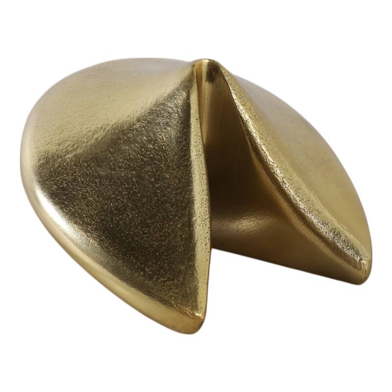 Aluminum Figurine Modern Design Decorative Accent - Gold - 5.0"