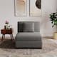 Option Light Grey-Only Armless chair