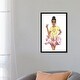 preview thumbnail 3 of 7, iCanvas "Resting Brunch Face" by Rongrong DeVoe Framed