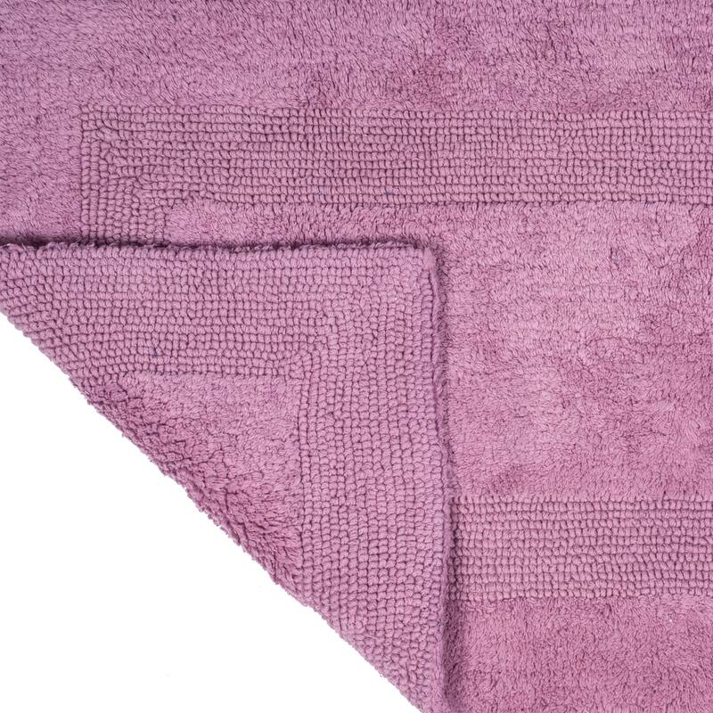 Bath Mat - 60x24-Inch Plush Cotton Bathroom Runner by Windsor Home
