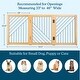 preview thumbnail 8 of 13, PETMAKER 3-Panel Foldable Pet Gate, Natural - N/A