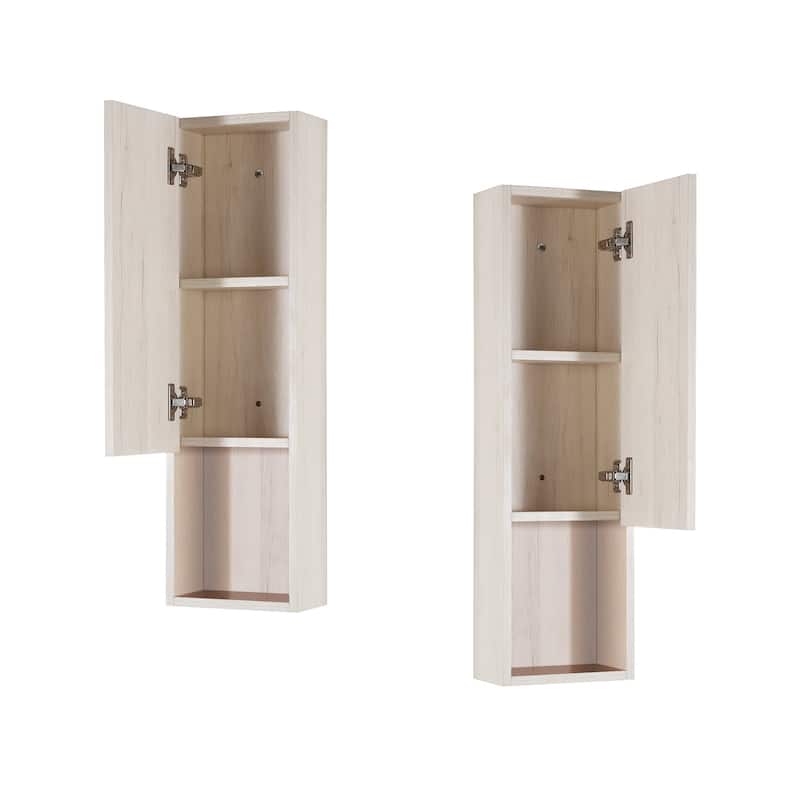 Laila 9" Side Cabinet - Off White