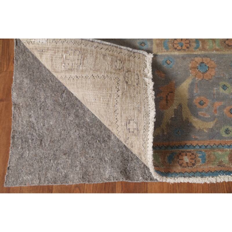 Over-Dyed Tabriz Persian Vintage Rug Hand-Knotted Wool Carpet - 8'3"x 11'5"