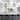 Minimalist Square Metal & Glass Chandelier - 1-Light Black Lantern Ceiling Fixture