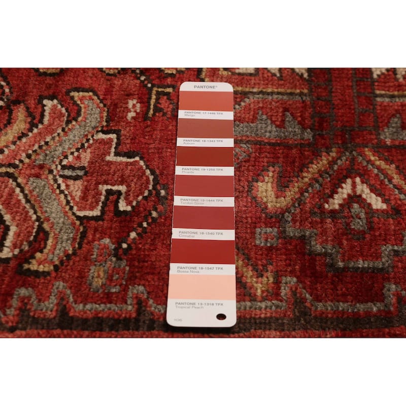 ECARPETGALLERY Hand-knotted Sarabi Red Wool Rug - 9'10 x 12'6