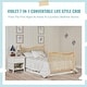 preview thumbnail 7 of 5, Dream on Me Violet 7-in-1 Convertible Life Style Crib - Natural