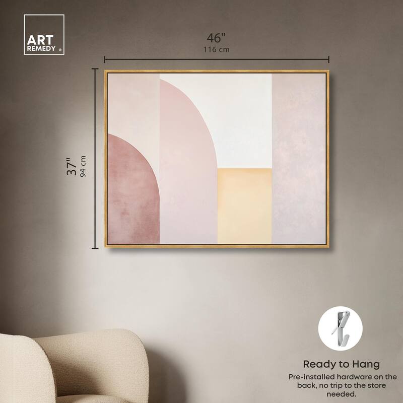 Gentle Color Strength II Canvas by Art Remedy
