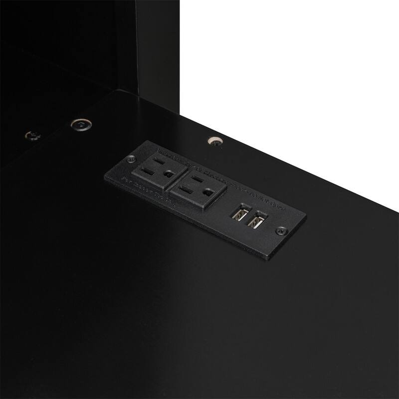 Full Size Gaming Loft Bed with Bulit-in Desk and Wardrobe, Wooden Loft Bedframe with RGB LED Light and Storage Drawers