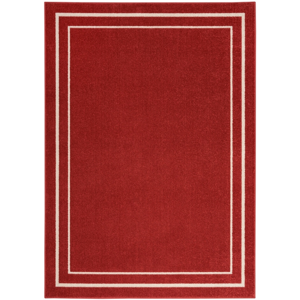 Nourison Sandy Indoor / Outdoor Solid Area Rug