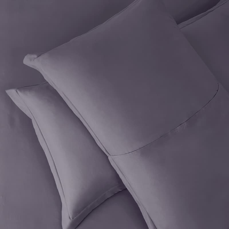 Emperyan 3 Piece Duvet Cover Sets, Soft Double Brushed Duvet Covers with Button Closure