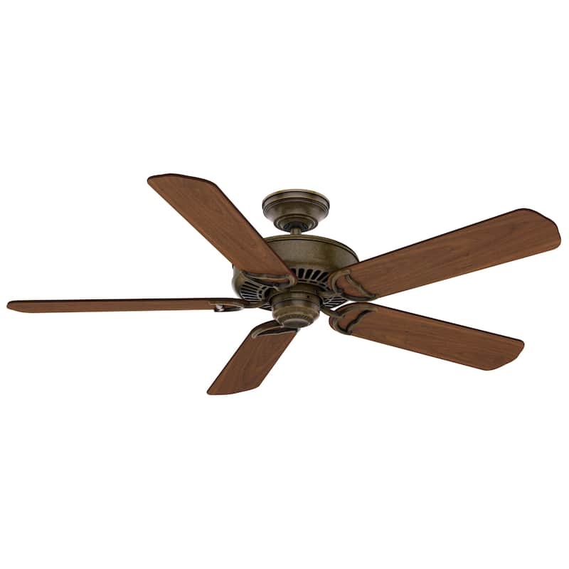 Casablanca 54" Panama Ceiling Fan with Wall Control - Traditional - 4-Speed! - Aged Bronze
