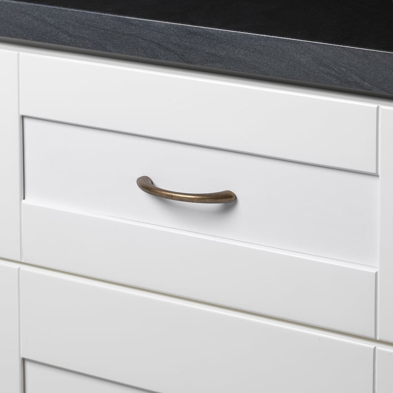 GlideRite 2.75-inch CC Antique Modern Loop Pull Cabinet Hardware Handles (Pack of 10)