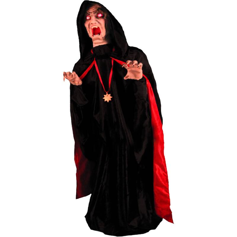 Haunted Hill Farm Cornelius the Lurching Vampire by Tekky, Indoor or Covered Outdoor Premium Halloween Animatronic