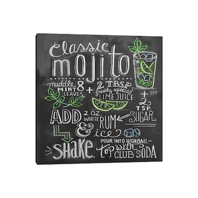 iCanvas "Classic Mojito Recipe" by Lily & Val Canvas Print