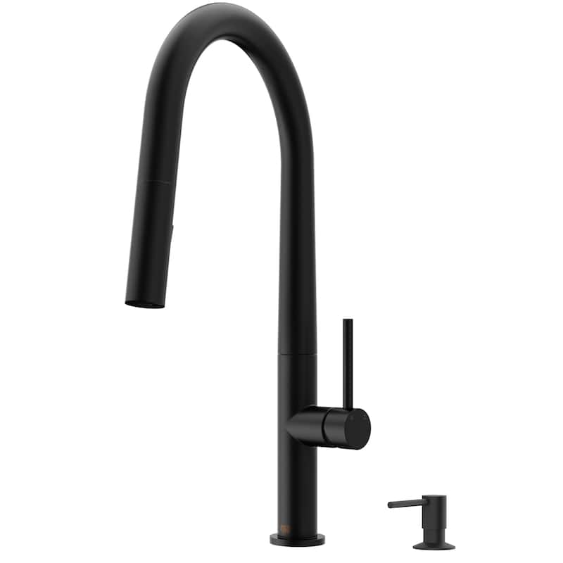 VIGO Greenwich Pull-Down Spray Kitchen Faucet