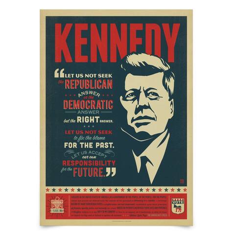 Kennedy by Anderson Design Group Poster Art Print - Americanflat - 16" x 20"