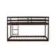 preview thumbnail 16 of 38, Artsy Solid Wooden Twin over Twin Bunk Bed with Ladder, Upper and Bottom Bed Platforms crafted with Strengthened Slats