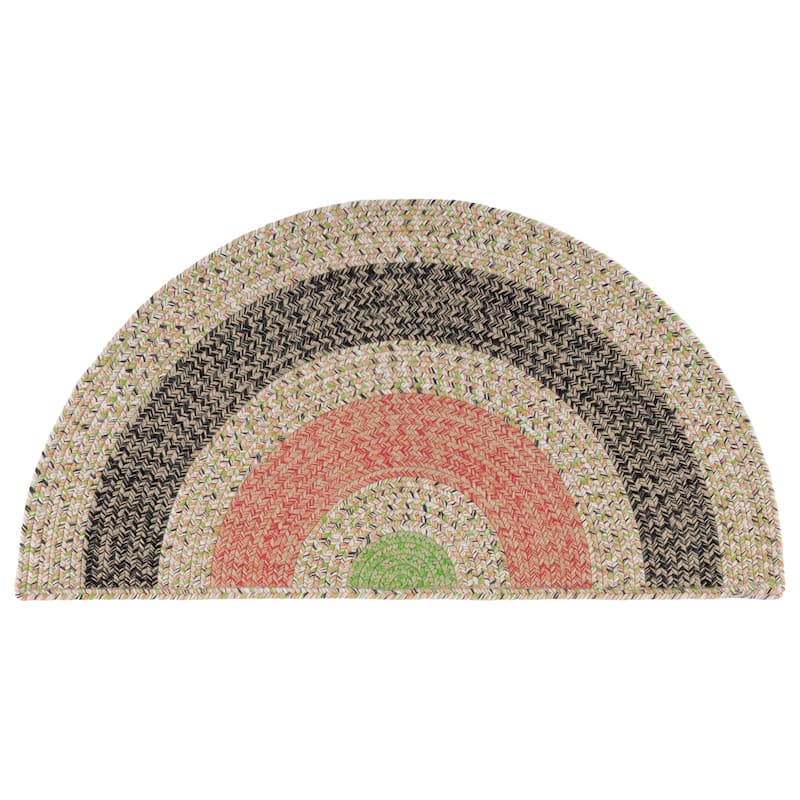SAFAVIEH Handmade Braided Anushka Indoor/Outdoor Machine Washable Rug