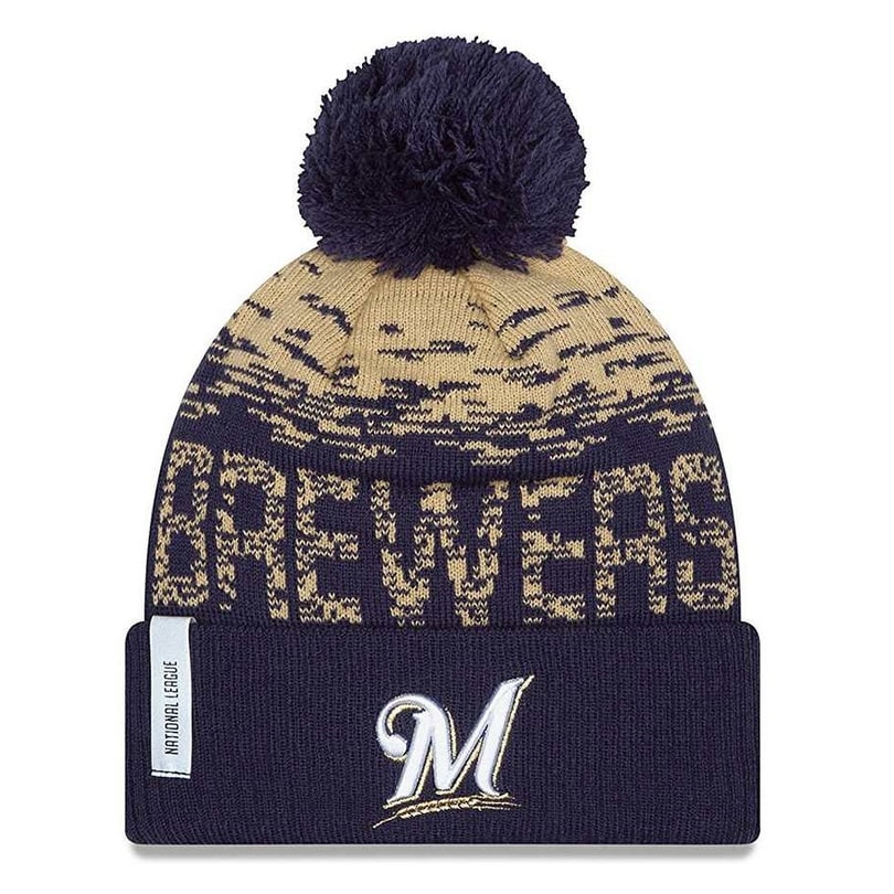 Shop New Era Milwaukee Brewers Mlb On Field Sports Knit Stocking