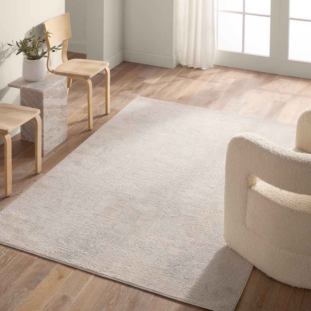 Tatchi Abstract Gray/Cream Rug