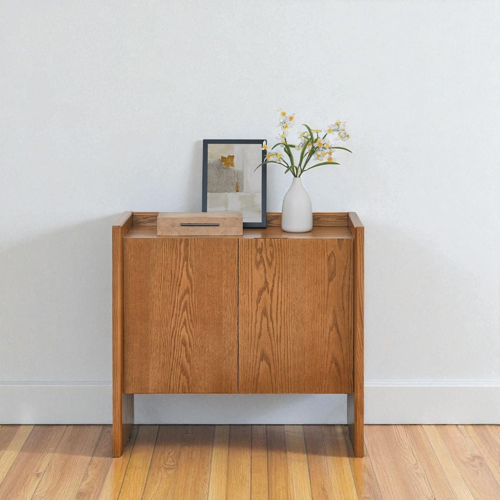 Buffet Cabinet with Doors, Rustic Sideboard Storage for Entryway, Hallway, Kitchen and Dining Room.